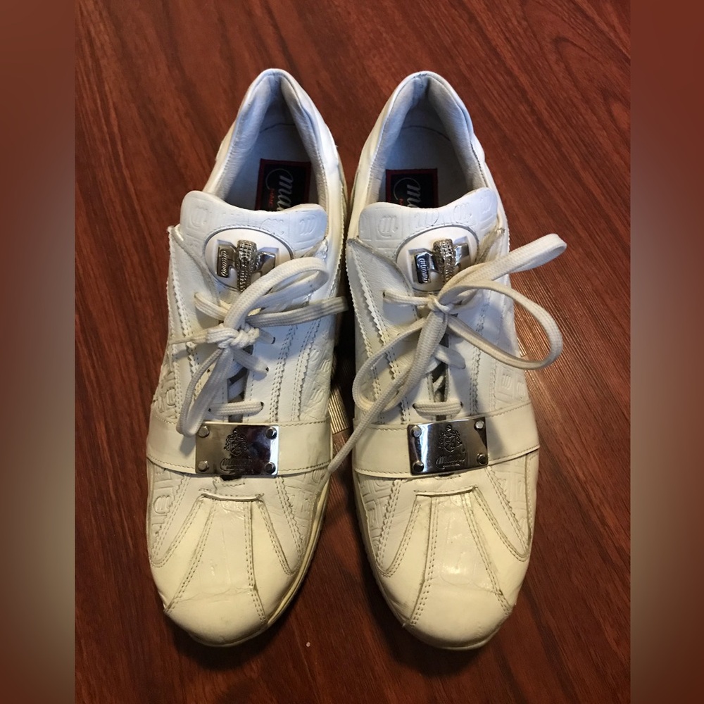 Mauri white sneakers size 12
